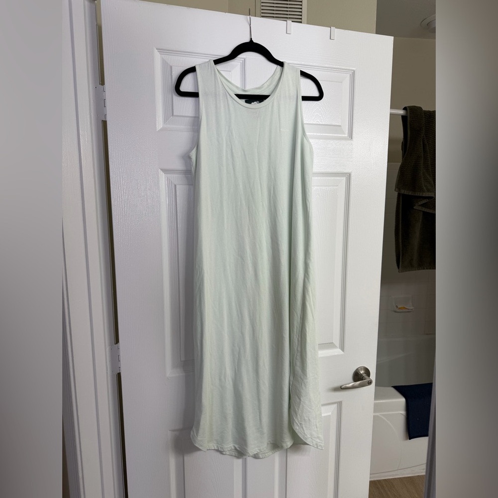 Roots Light Green Tank Top Dress